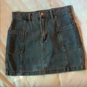 BDG denim mini skirt